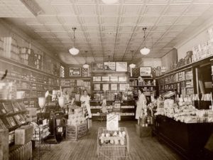 Grocery store in the 1930's